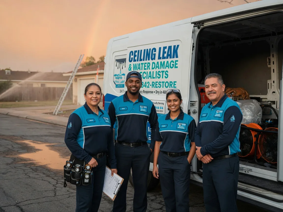 Ceiling Leak Cleanup company in Unityville, PA